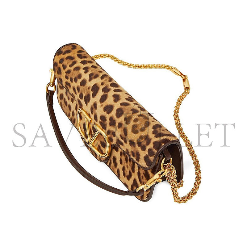 Va1e*ntin0 garavani loco leopard calf hair shoulder bag w2b0k30xqvk9f (27*13*6cm)